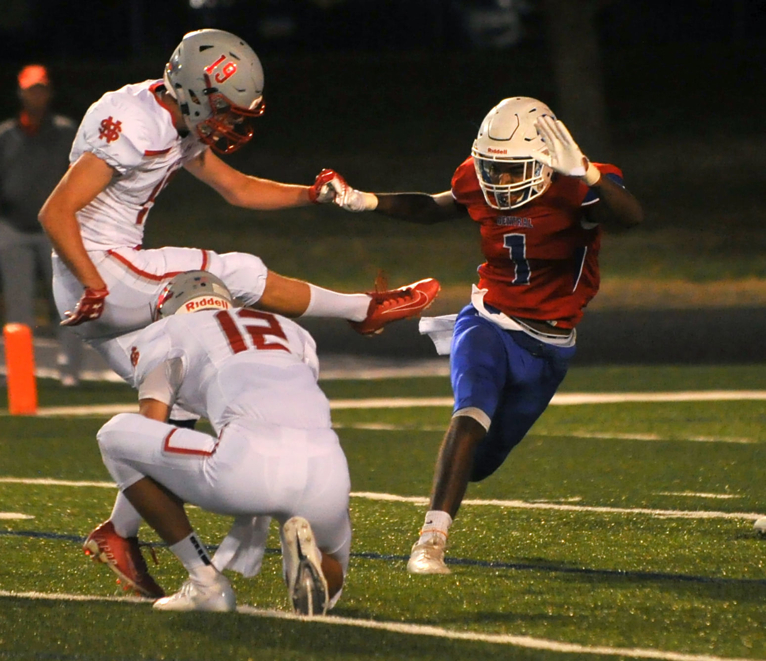 North Scott at Davenport Central football